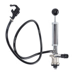 Beer Keg Pump Leakproof Rustproof Stainless Steel Beer Quick Keg Tap Pump S Type Dispenser for Picnic Party Wedding