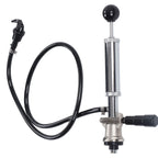 Beer Keg Pump Leakproof Rustproof Stainless Steel Beer Quick Keg Tap Pump S Type Dispenser for Picnic Party Wedding