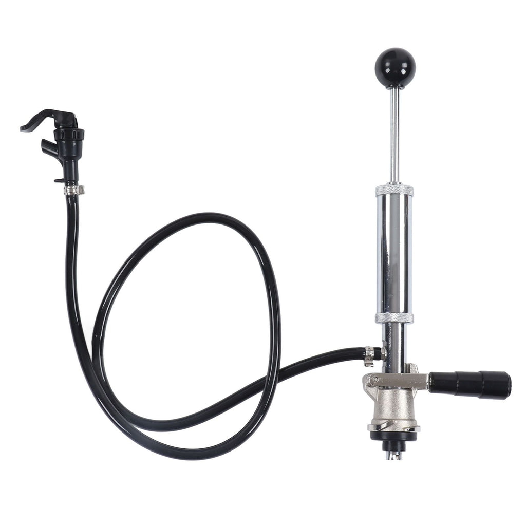 Beer Keg Pump Leakproof Rustproof Stainless Steel Beer Quick Keg Tap Pump S Type Dispenser for Picnic Party Wedding