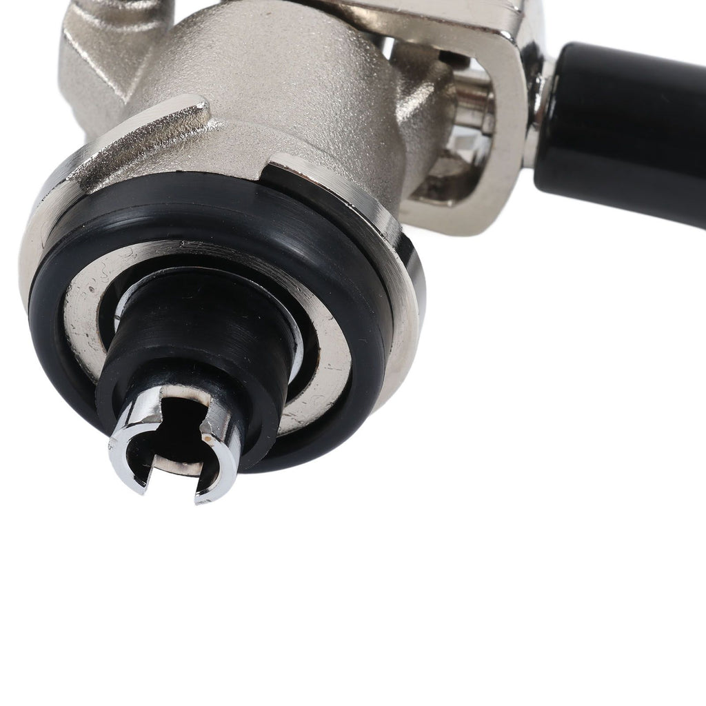 Beer Keg Pump Leakproof Rustproof Stainless Steel Beer Quick Keg Tap Pump S Type Dispenser for Picnic Party Wedding