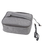 Portable Oven USB Heating Easy Cleaning Oxford Cloth Material Heated Lunch Box for Office Travel Gym