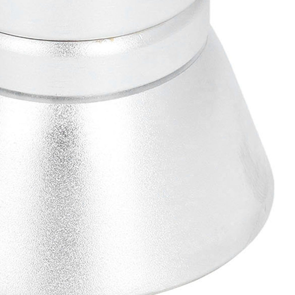 Moka Stove Coffee Maker Professional Metal Italian Coffee Maker for Home Travel Silver 150ml