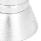 Moka Stove Coffee Maker Professional Metal Italian Coffee Maker for Home Travel Silver 150ml