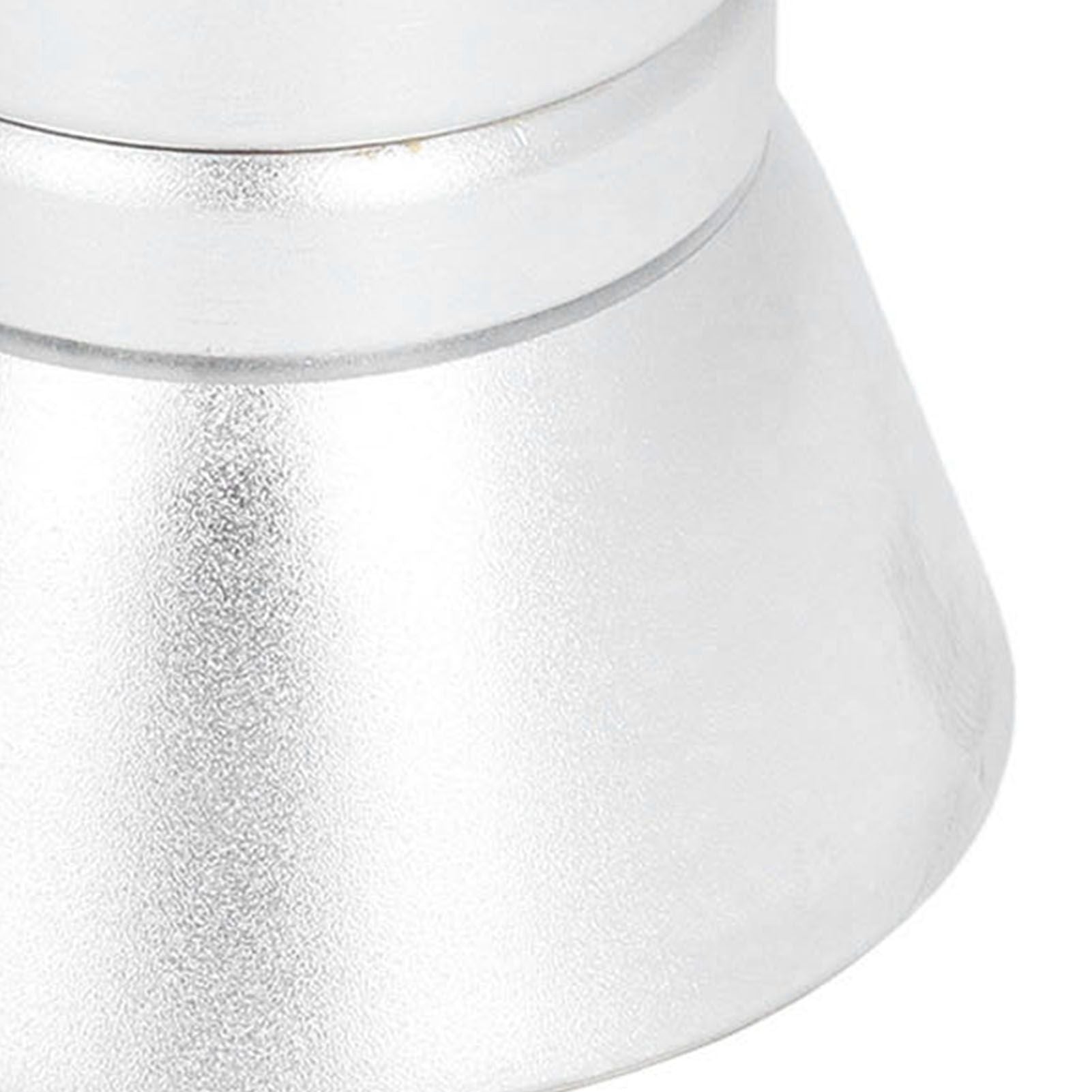 Moka Stove Coffee Maker Professional Metal Italian Coffee Maker for Home Travel Silver 150ml