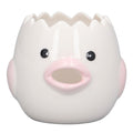 Egg White Yolk Separator Egg Liquid Separation Egg White Liquid Filter Yolk Separation Pink