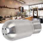 Coffee Machine Steam Nozzle 304 Stainless Steel Milk Foam Spout Nozzel for Barsetto 4 Holes 22x18mm