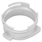 54mm Coffee Portafilter Dosing Funnel Aluminum Alloy Rotatable Dosing Funnel Coffee Machine Accessories Silver