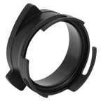 54mm Coffee Portafilter Dosing Funnel Aluminum Alloy Rotatable Dosing Funnel Coffee Machine Accessories Black