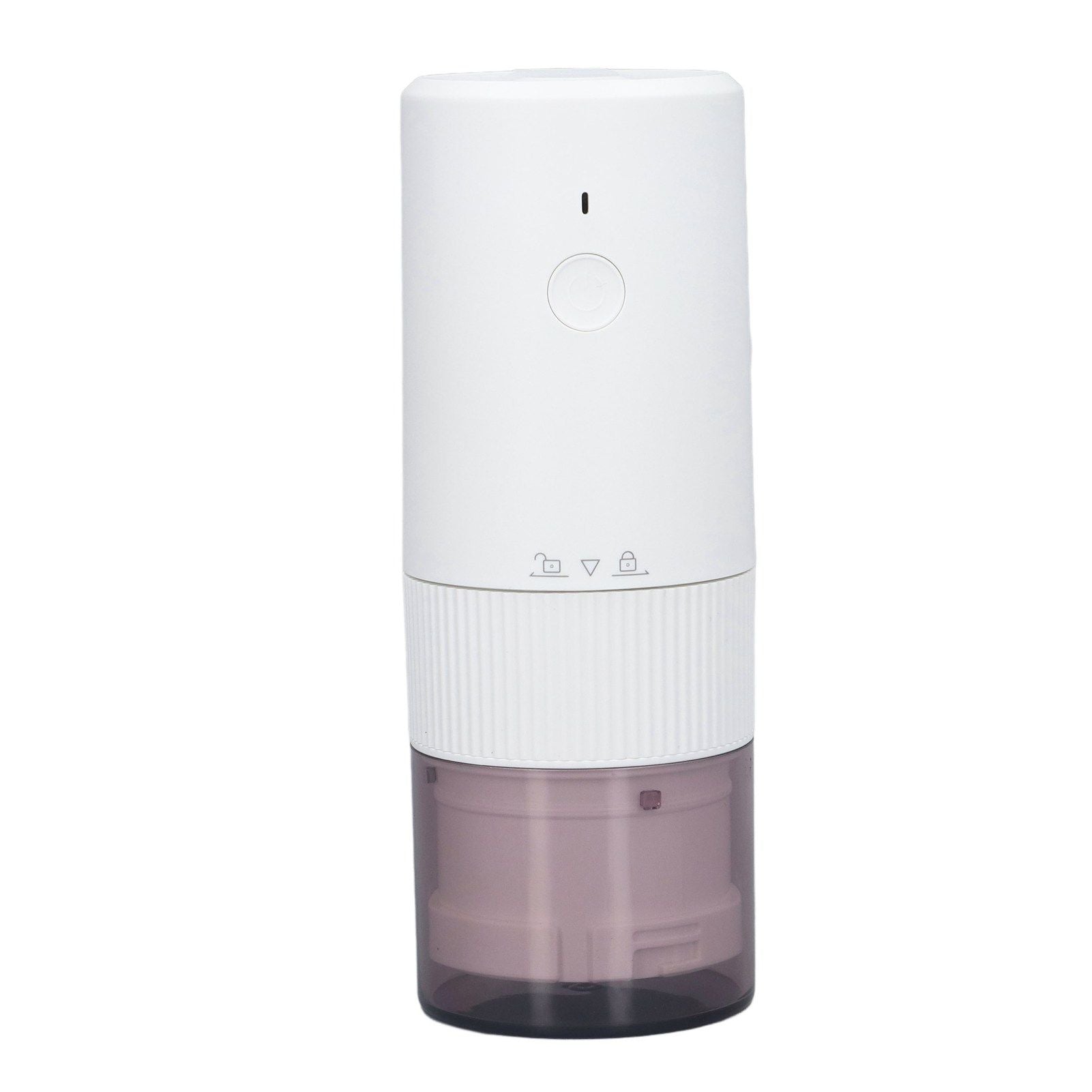 Electric Coffee Grinder Home Travel Portable USB Rechargeable Wireless Mini Electric Automatic Cone Coffee Grinder White