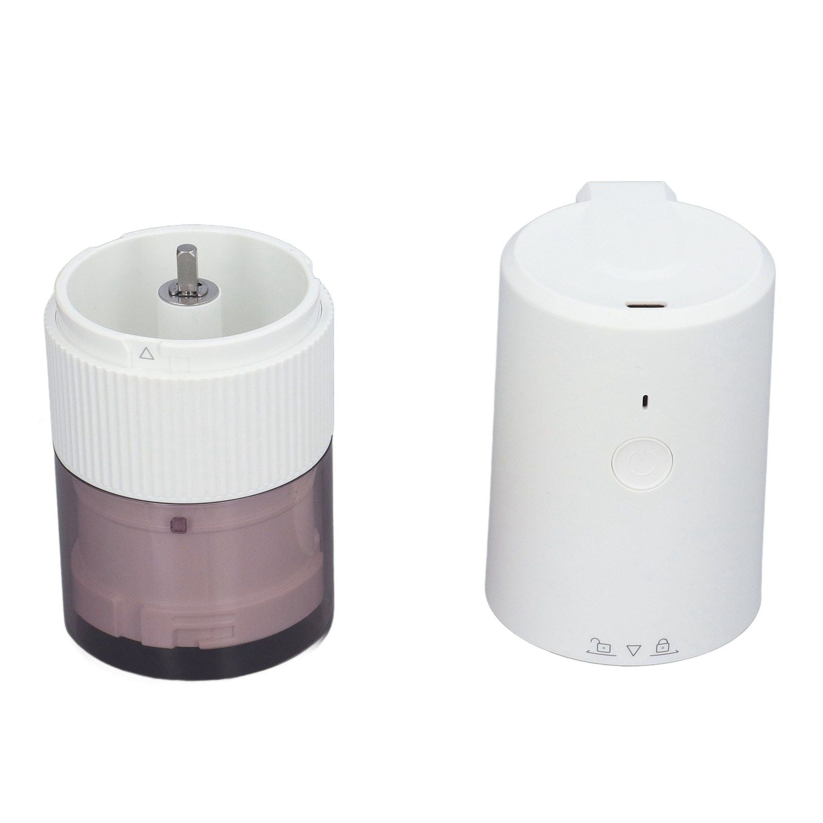 Electric Coffee Grinder Home Travel Portable USB Rechargeable Wireless Mini Electric Automatic Cone Coffee Grinder White