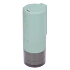 Electric Coffee Grinder Home Travel Portable USB Rechargeable Wireless Mini Electric Automatic Cone Coffee Grinder Green