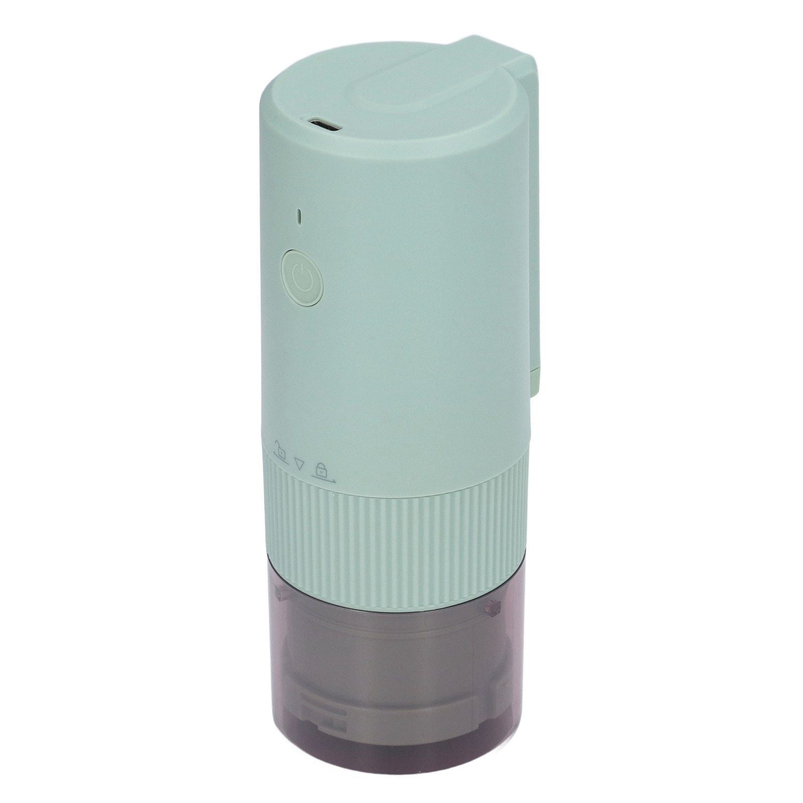 Electric Coffee Grinder Home Travel Portable USB Rechargeable Wireless Mini Electric Automatic Cone Coffee Grinder Green