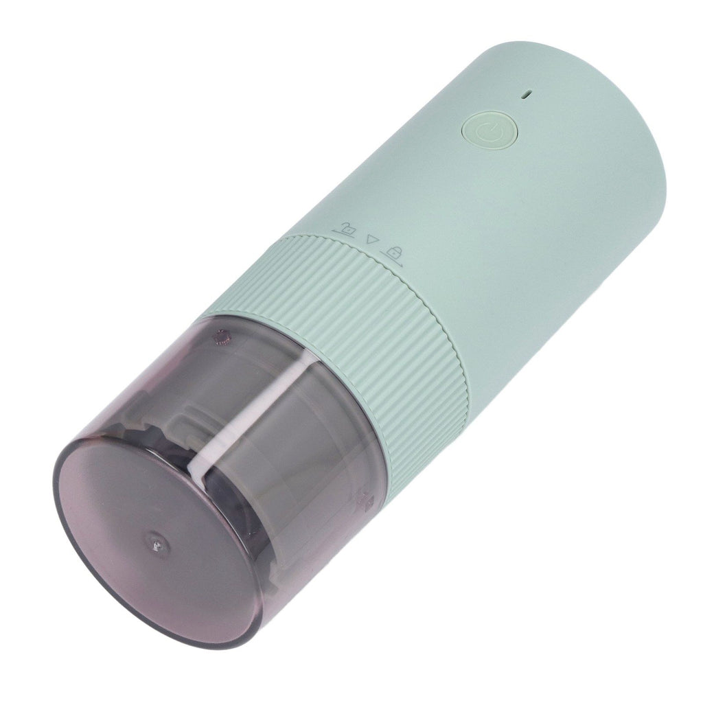 Electric Coffee Grinder Home Travel Portable USB Rechargeable Wireless Mini Electric Automatic Cone Coffee Grinder Green