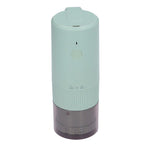 Electric Coffee Grinder Home Travel Portable USB Rechargeable Wireless Mini Electric Automatic Cone Coffee Grinder Green