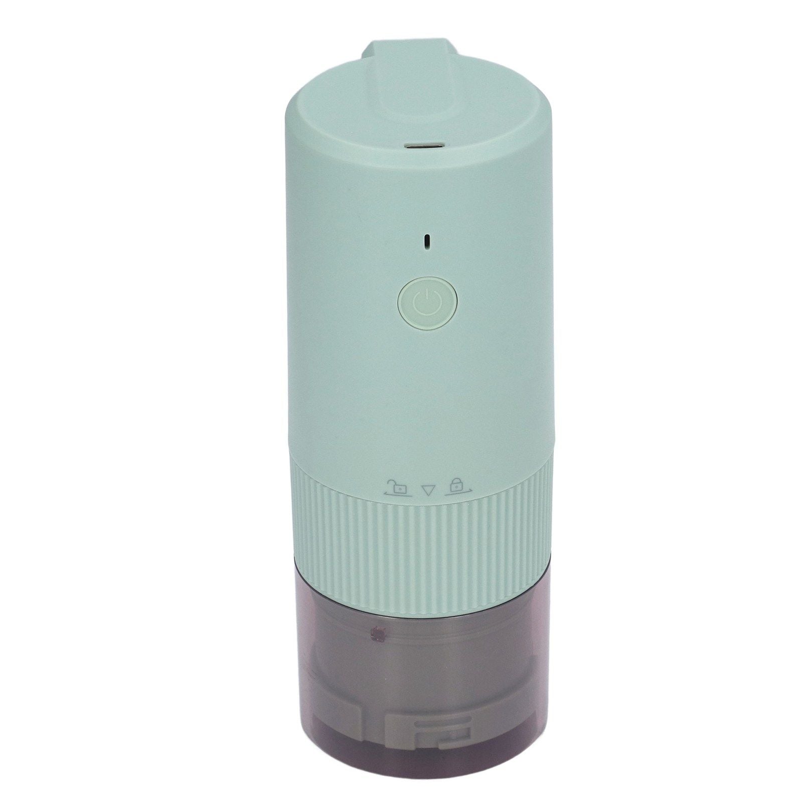 Electric Coffee Grinder Home Travel Portable USB Rechargeable Wireless Mini Electric Automatic Cone Coffee Grinder Green