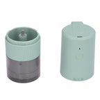 Electric Coffee Grinder Home Travel Portable USB Rechargeable Wireless Mini Electric Automatic Cone Coffee Grinder Green