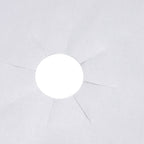 4Pcs Stove Burner Cover PTFE Coating Non Stick Gas Range Stove Top Protector Pad for Kitchen Cooking Silver 27x27cm 0.1mm