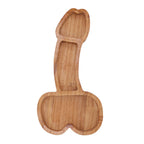 Aperitif Board Composite Wood Trumpet Shape Cooked Food Platter for Housewarming Gift Right