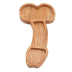 Aperitif Board Composite Wood Trumpet Shape Cooked Food Platter for Housewarming Gift Right