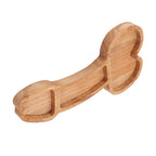 Aperitif Board Composite Wood Trumpet Shape Cooked Food Platter for Housewarming Gift Right