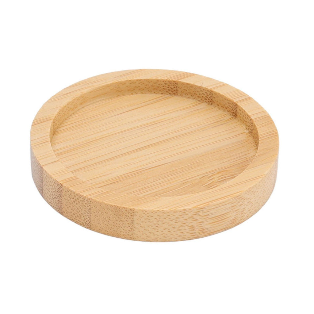 Coffee Distributor Stainless Steel Alloy Dual Head Adjustable Depth Coffee Leveler with Bamboo Base 58.5mm/2.3in