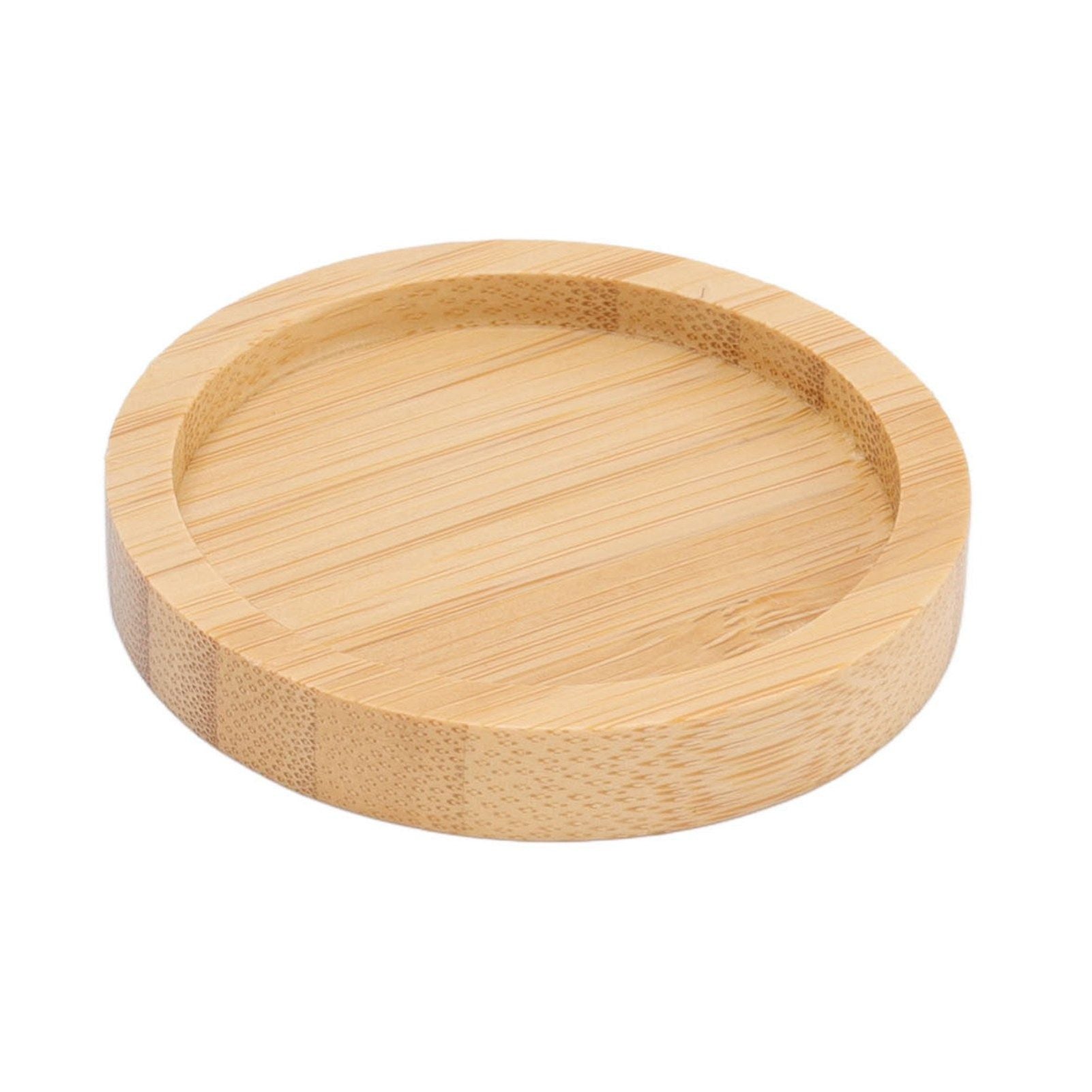 Coffee Distributor Stainless Steel Alloy Dual Head Adjustable Depth Coffee Leveler with Bamboo Base 58.5mm/2.3in