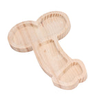 Cheese Plate Novelty 40cm Large Practical Beech Wood Picnic Board Food Platter for Gift Anniversary Party for Restaurant Left