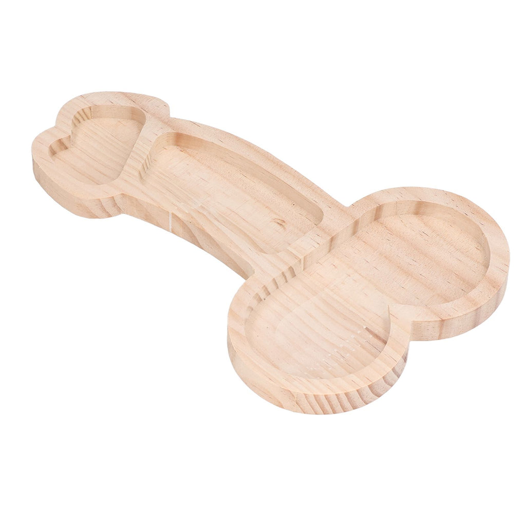 Cheese Plate Novelty 40cm Large Practical Beech Wood Picnic Board Food Platter for Gift Anniversary Party for Restaurant Left