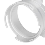 54mm Coffee Portafilter Dosing Funnel Aluminum Alloy Rotatable Dosing Funnel for Coffee Machine Silver