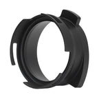 54mm Coffee Portafilter Dosing Funnel Aluminum Alloy Rotatable Dosing Funnel for Coffee Machine Black