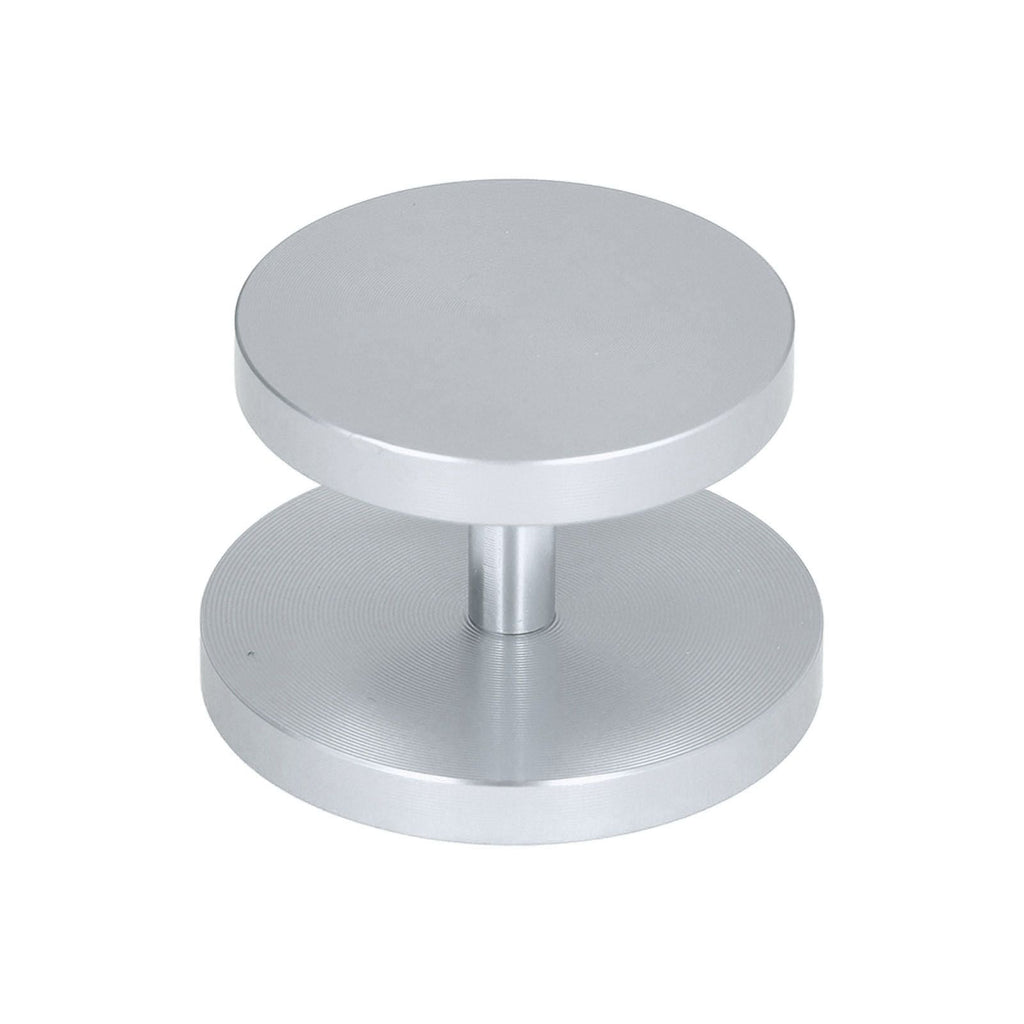 Double Head Coffee Powder Tamper Non Corrosive Aluminum Dual Sided Coffee Powder Hammer for Coffee Silver