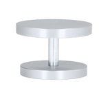 Double Head Coffee Powder Tamper Non Corrosive Aluminum Dual Sided Coffee Powder Hammer for Coffee Silver