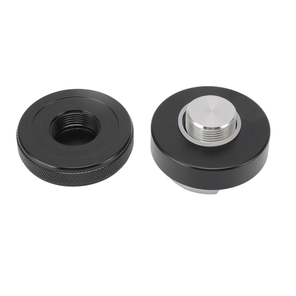 Coffee Distributor Adjustable Depth Tamper Press Hammer Distribution Tool for Home Office 53mm / 2.09in