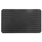 Kitchen Quick Thawing Plate Aluminum Defrosting Tray Cutting Board for Frozen Meat Seafood