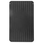 Kitchen Quick Thawing Plate Aluminum Defrosting Tray Cutting Board for Frozen Meat Seafood