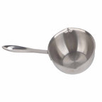 Butter Warmer Pot All in One Flat Induction Bottom Stainless Steel Mini Butter Hot Pot Milk Pot Small Saucepan 300ML