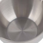 Butter Warmer Pot All in One Flat Induction Bottom Stainless Steel Mini Butter Hot Pot Milk Pot Small Saucepan 300ML