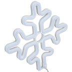 70in Neon Sign Romantic Christmas Snowflake Battery USB Powered LED Neon Light Decoration for Christmas Decoration 5V