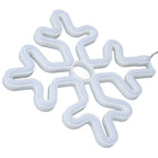 70in Neon Sign Romantic Christmas Snowflake Battery USB Powered LED Neon Light Decoration for Christmas Decoration 5V