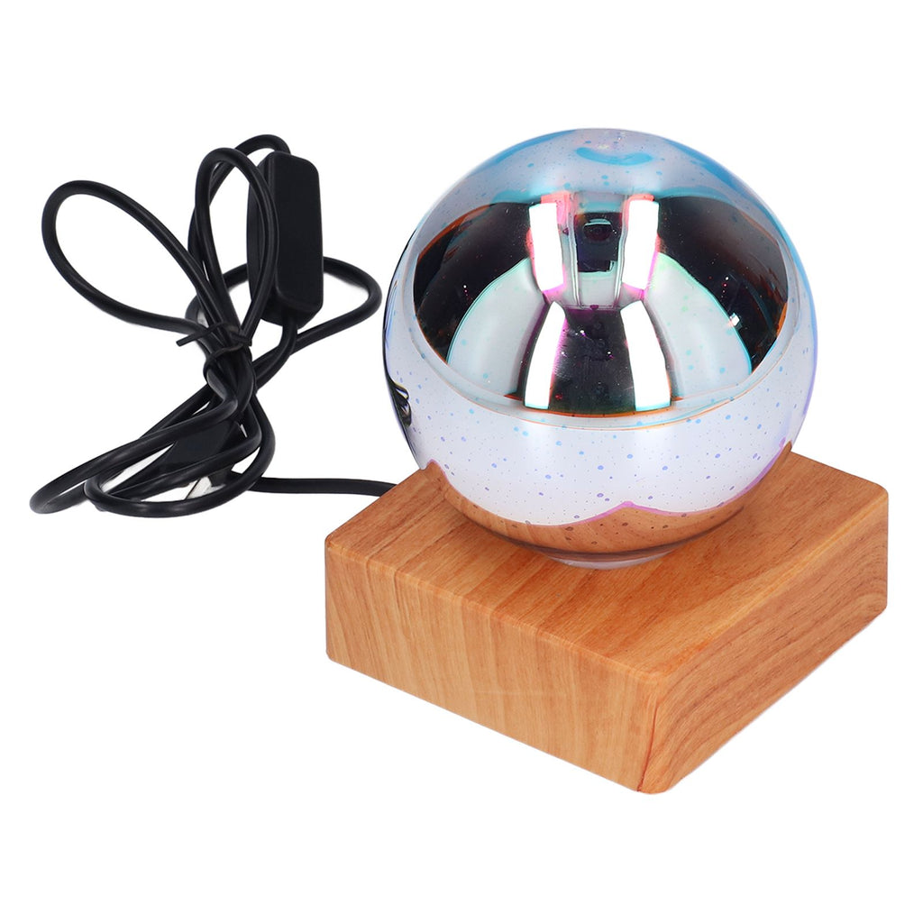3D Firework Light LED Colorful Table Lamp USB Powered Glass Ball Night Light for Bedroom Office