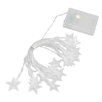 String Lights 20 LED Beads 3meters Indoor Decorative Light Star Shape Bulb Warm Light for Bed Room Living Room