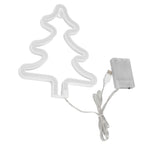 Led Light Sign Green Christmas Trees Safe Stable Unique Shape Wide Application Neon Light for Bedroom Bar Party