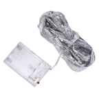 13.12ft LED Christmas Ribbon Light Waterproof Christmas Tree Decorative Light Silver Light RibbonColorful Light