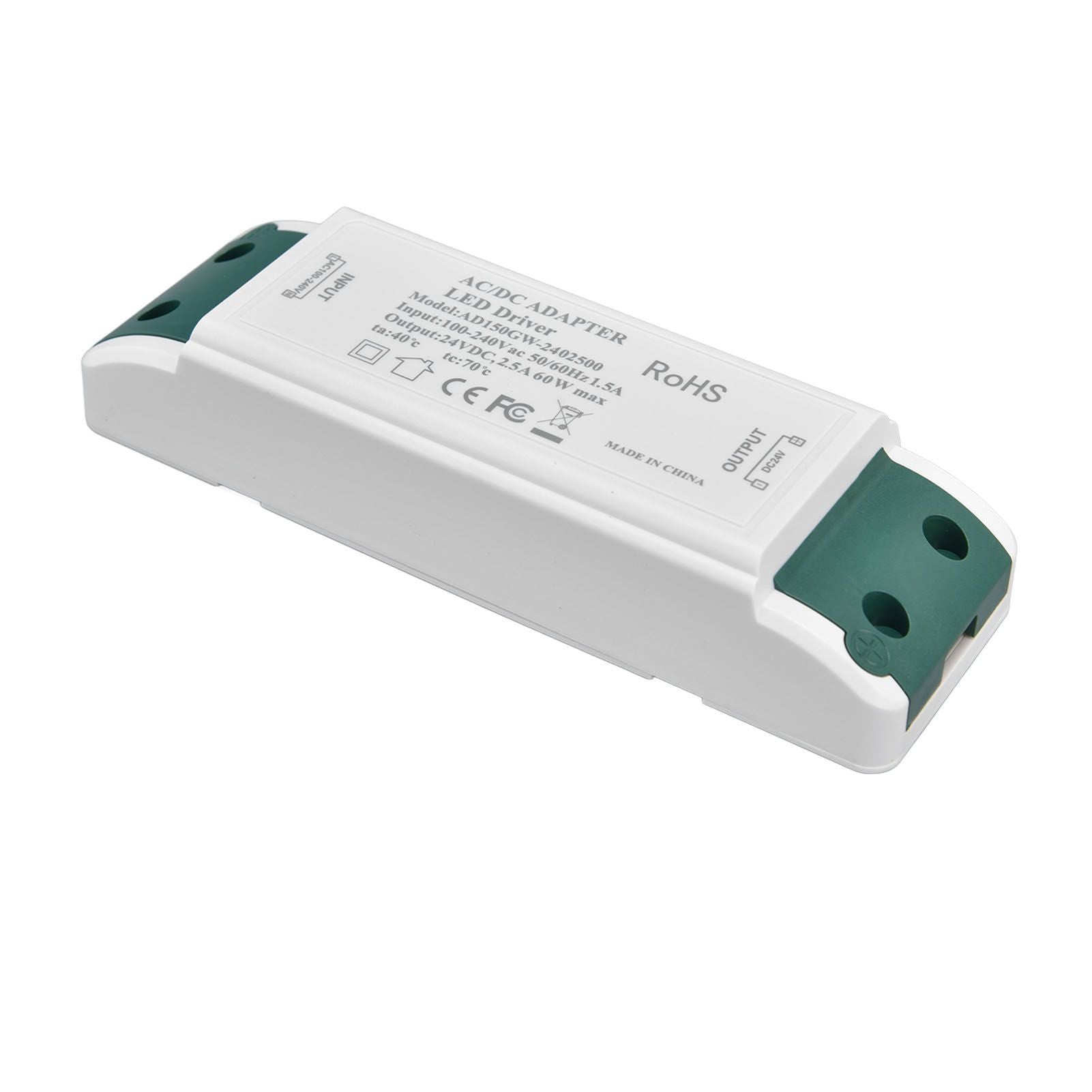 LED Driver Short Circuit Overcurrent Protection Lightweight Portable Constant Current LED Drive AC100‑240V