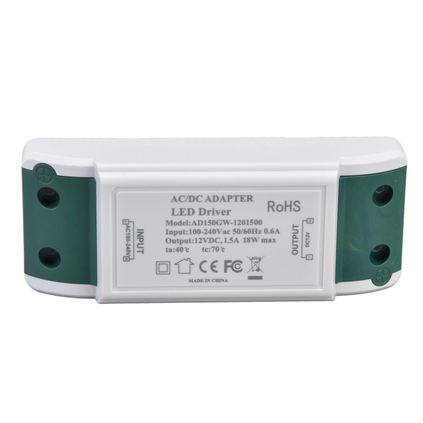 LED Driver Constant Current Power Supply Transformer for LED Flexible Strip Light AC100‑240V