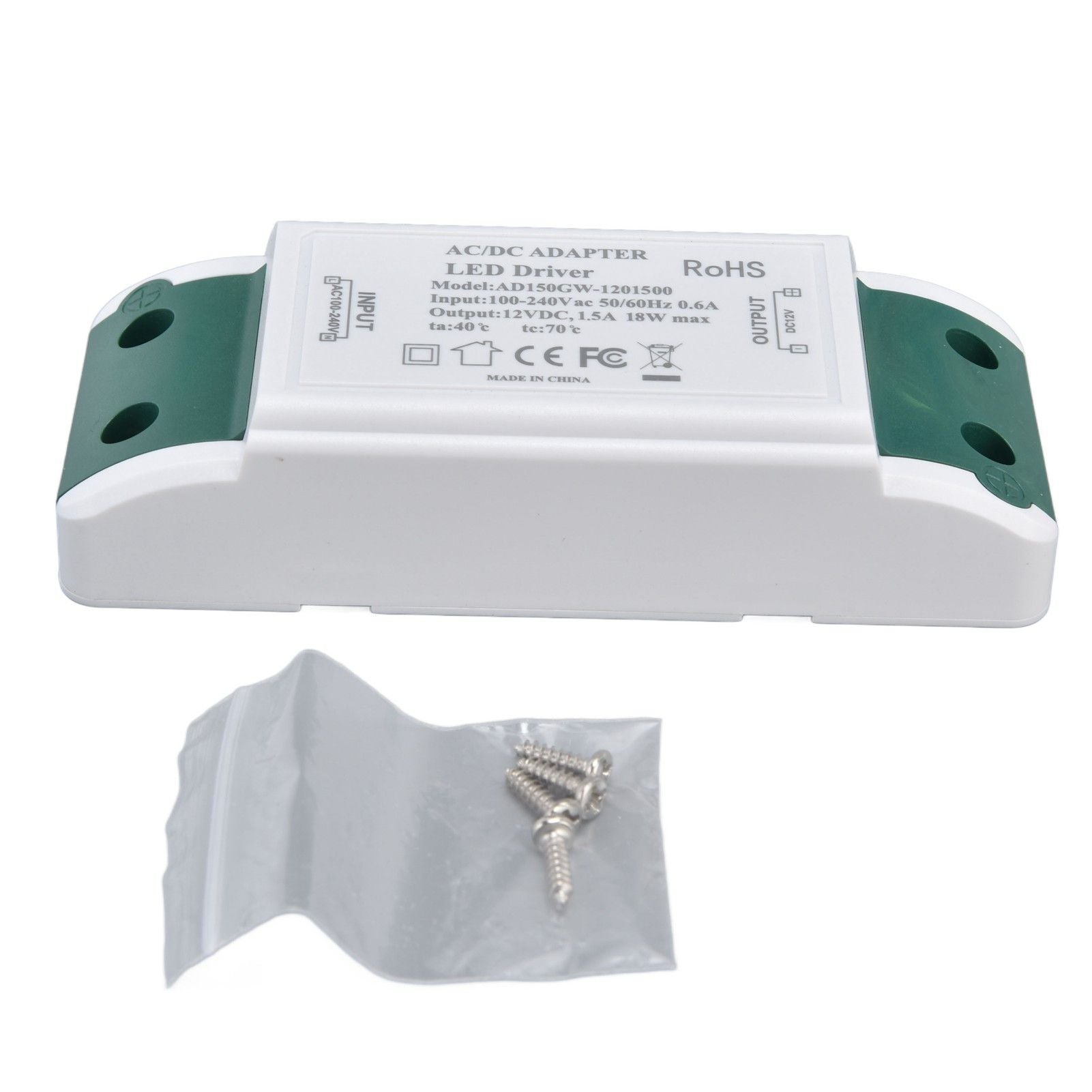 LED Driver Constant Current Power Supply Transformer for LED Flexible Strip Light AC100‑240V