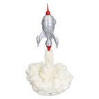 3D Rocket Lights Children's Accompanying Lights New Strange Lights 3D Printing Night Lights Bedroom Decoration