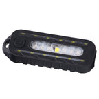 Multifunction Red Blue Warning Light USB Charging Tail Light LED Waterproof Shoulder Lamp