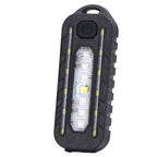 Multifunction Red Blue Warning Light USB Charging Tail Light LED Waterproof Shoulder Lamp