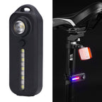 Shoulder Light Five Light Modes One Key Adjustment USB Cycle Charging IPX3 Life Waterproof Tail Light
